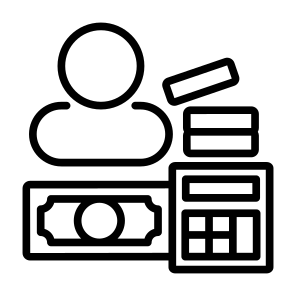 Accountant, Money, Financial, Economy, Professions And Jobs icon