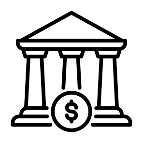 Bank Account, Banking, Money, Finance, Savings  icon