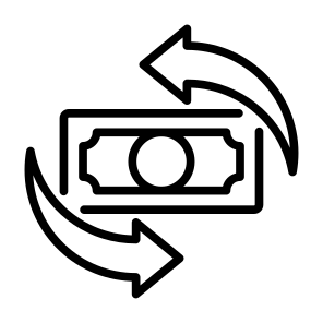 Cash Flow, Money Flow, Cash, Economy, Process  icon