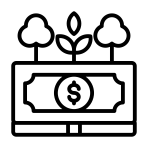 Growth, Growing, Plant, Investment, Economy icon
