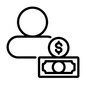 Investors, Buyer, Venture, Accountant, Money icon