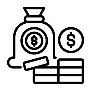 Money Bag, Money, Currency, Cash, Banking icon