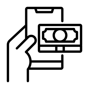 Online Payment, Digital Money, Transaction, Banking, Payment  icon