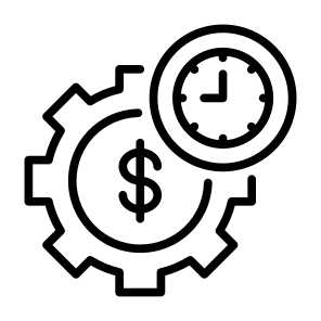 Cost Efficiency, Cost, Budget, Efficiency, Efficient, Time Is Money icon