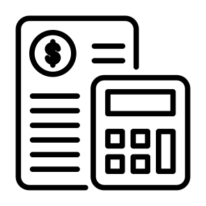 Financial Statement, Document, Financial Report, Tax Calculate, Calculation, Accounting icon