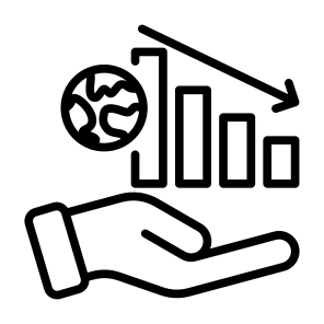 Global Recession, Crisis, Global, Recession, Loss, Decrease icon