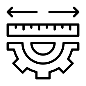 Measurement, Ruler, Measure, Dimensions, Measuring, Scale icon