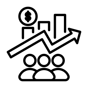 Per Capita, Income, Growth, Financial, User, Money icon