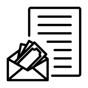 Salary, Payment, Payroll, Document, Wage, Money icon