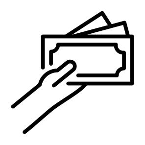 Wages, Salary, Income, Payment, Money, Cash icon