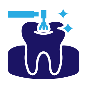 Dental Cleaning, Teeth, Tooth, Dentist, Dental Care, Cleaning  icon