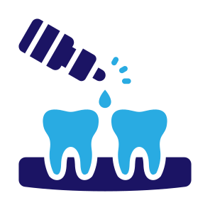 Dental Drops, Dental, Teeth, Tooth, Drops, Dropper, Medication  icon