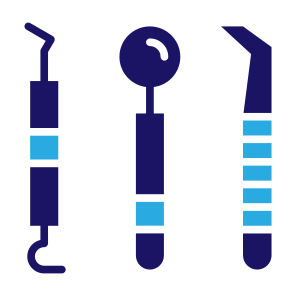 Dentist Tools, Probe, Medical Equipment, Medical Instrument, Dental Probe, Tools icon