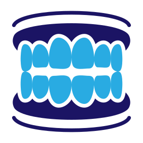 Dentures, Gum, Teeth, Tooth, Dental, Dental Care  icon