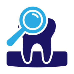 Examining Teeth, Examining, Teeth, Dental Checkup, Checkup, Tooth icon