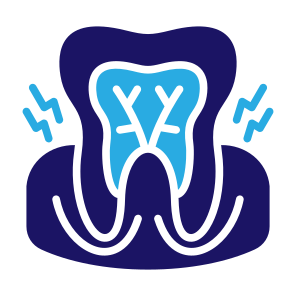 Gum Disease, Disease, Gingivitis, Gums, Bleeding, Toothache  icon