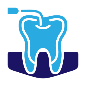 Root Canal, Tooth, Endodontist, Treatment, Dental, Dental Care  icon