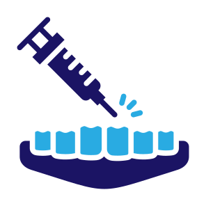Tooth Anesthesia, Tooth, Anesthesia, Syringe, Mouth, Gum icon