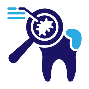 Tooth Infection, Dental, Tooth, Infection, Bacteria, Dental Care, Dental Checkup icon
