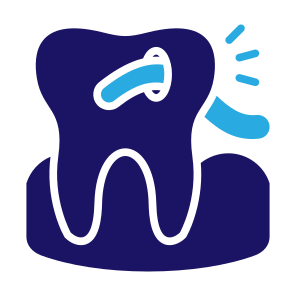 Tooth Worm, Bacteria Tooth, Worm, Tooth, Bacteria, Decay  icon