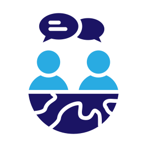 Communication, World, Global, Network, Global Network, People icon