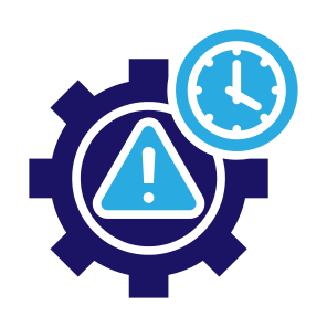 Crisis Management, Warning, Crisis, Management, Risk, Time icon