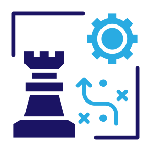Strategic, Chess, Management,  Planning, Strategic Plan, Management icon