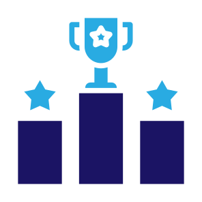 Competitive, Competition, Podium, Success, Champion icon