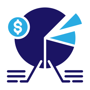 Research, Marketing, Analysis, Report, Pie Chart icon