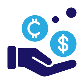 Currency, Digital Money, Digital, Money, Crypto, Coins icon
