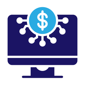 Digital Economy, Digital, Fintech, Digital Currency, Technology, Money   icon