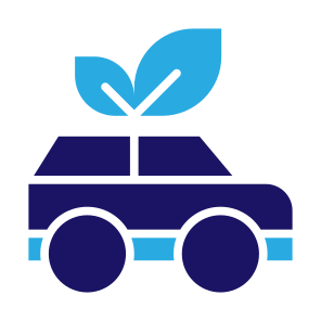 Eco Car, Go Green, Green Energy, Hybrid, Environment, Ecology, Transportation, Renewable Energy icon