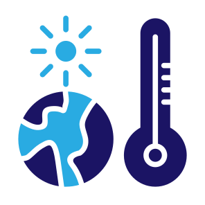 Global Warming, Warm, Global, Warming, Temperature, Thermometer, Sun icon