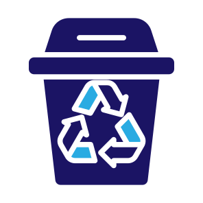 Recycle Bin, Recycling, Waste, Trash, Ecology, Bin icon