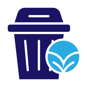 Recycle, Garbage, Ecology And Environment, Ecology, Green, Trash Bin, Leaf, Bin icon