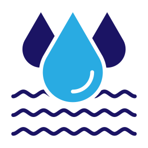 Water Drop, Drops, Water, Sea, River, Rainwater icon