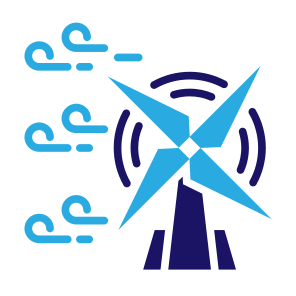 Wind Power, Wind Turbines, Windmill, Renewable Energy, Ecology, Clean Energy, Green Energy icon