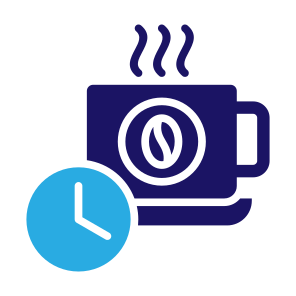 Coffee Break, Breakfast, Hot Drink, Mug, Drink icon