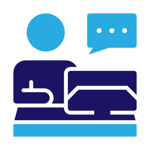 Consulting, Talk, Speech, User, Communications, Services icon