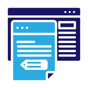 Content Writing, Web, Blog, Pencil, Copywriting,  icon