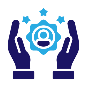 Customer Loyalty, Client, Rating, Stars, Reward Points icon