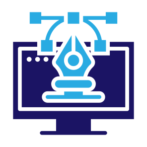 Graphic Design, Web Design, Designer, Pen Tool,  Digital Art  icon