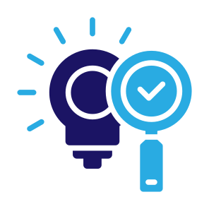 Research, Search, Magnifying Glass,  Creative, Innovation icon