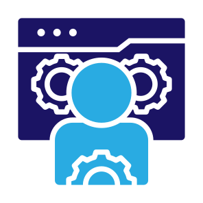 Specialist, Web, Settings, Management, Professions And Jobs icon