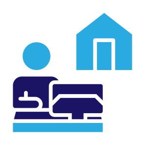 Work From Home, People, Remote, Professions And Jobs, Freelance icon