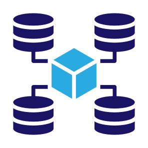 Big Data, Data, Server, Database, Storage, Network icon