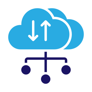 Cloud Transfer, Cloud, Data, Transfer, Network, Cloud Computing  icon