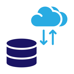 Cloud Transfer, Cloud, Transfer, Data Transfer, Server, Storage icon