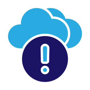 Cloud Warning, Cloud, Warning Sign, Attention, Alert, Cloud Storage icon
