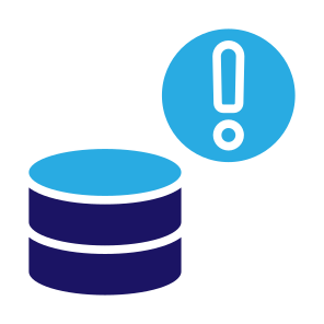 Server Warning, Server, Database, Warning Sign, Alert, Problem  icon